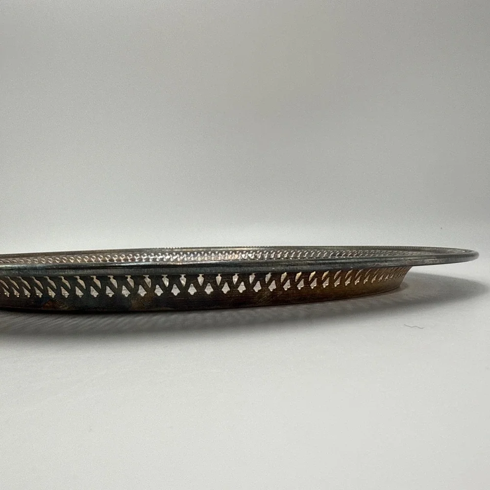 Vtg Silver-plate 12